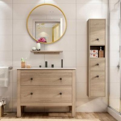 Paris Badrumsmöbler 100 cm - paket