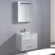 Badrumsmöbler Prague - Vit