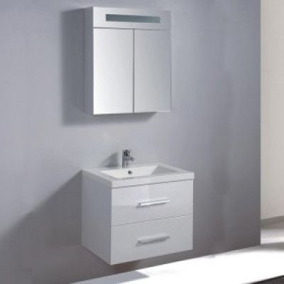 Badrumsmöbler Prague - Vit