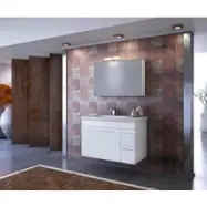 Status Badrumsmöbler 85 cm - paket - Badrumspaket, Badrumsmöbler