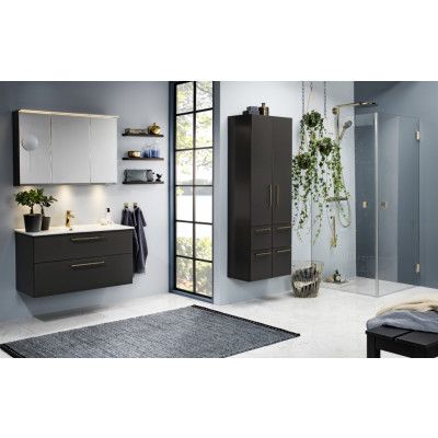 Macro Design Soul Högskåp 300 Svart Plain Låda