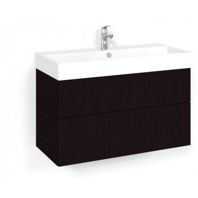 Macro Design Soul Tvättställspaket 1000 Svart Plain Deep