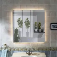 Spegel Aura med LED-belysning - 60cm