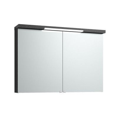 Spegelskåp Svedbergs Top-Line 100 Svartbetsad Ek