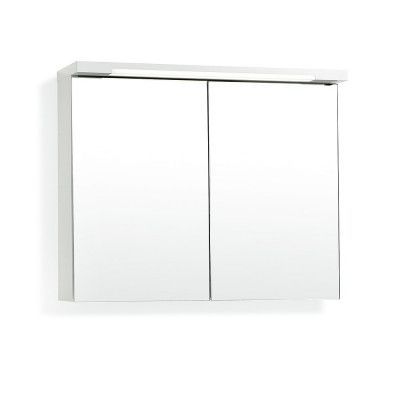 Spegelskåp Svedbergs Top-Line 100 Vit med Jordfelsbrytare