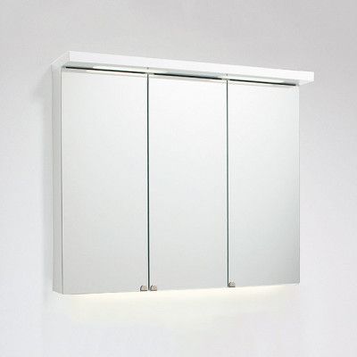 Spegelskåp Svedbergs Top-Line 120 Vit LED