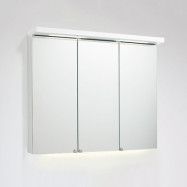Spegelskåp Svedbergs Top-Line 120 Vit LED med Jordfelsbrytare