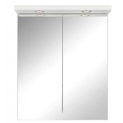 Spegelskåp Arredo Spirit 60 Vit Högblank