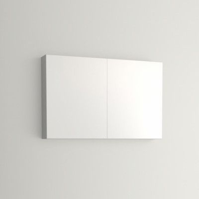 Spegelskåp Vedum Flow Vit Ask