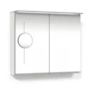 Spegelskåp Macro Soul med Belysningsram och Sminkspegel