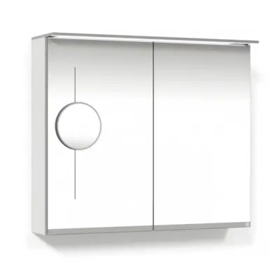 Spegelskåp Macro Soul med Belysningsram och Sminkspegel