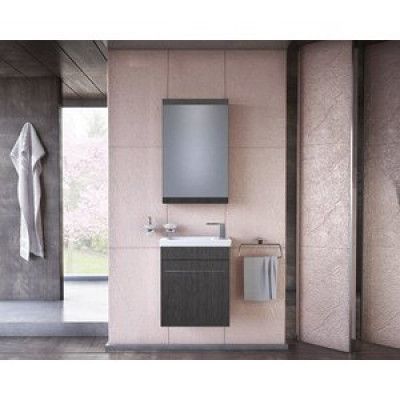 Möbelpaket Iris 45 grå med spegelskåp