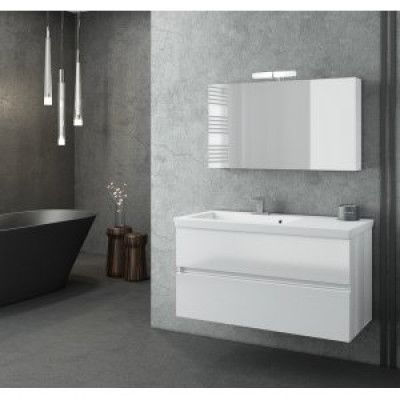 Badrumsmöbler Luxus 100 cm - Vit