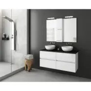 Badrumsmöbler Luxus 120 cm  - Vit