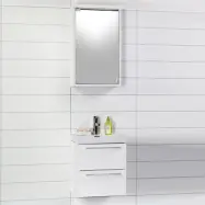 Möbelpaket Noro Day med Alva Spegelskåp Matt Vit