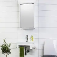 Möbelpaket Noro Touch med Alva Spegelskåp Matt Vit