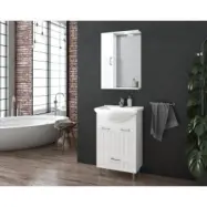 Badrumsmöbler Ritmo 51 cm - Vit