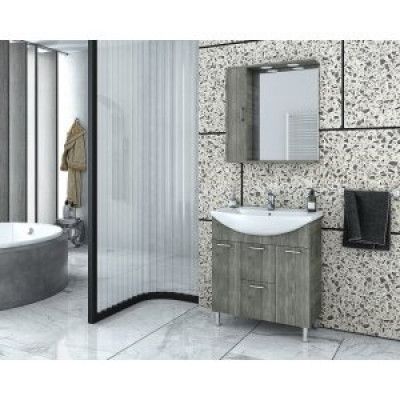 Badrumsmöbler Ritmo - Smoked Oak