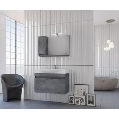 Badrumsmöbler Senso - Granitimitation