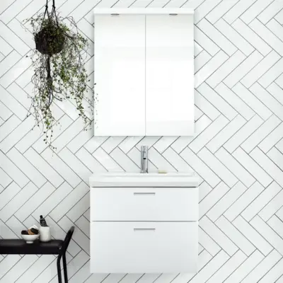 Möbelpaket Svedbergs Signum med Spegelskåp