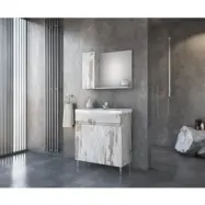 Badrumsmöbel Rustic - Antik vit