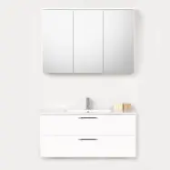 Möbelpaket Westerbergs Afton 1000 med Spegelskåp Vit