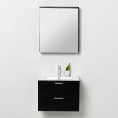 Möbelpaket Westerbergs Afton 600 med Spegelskåp Svart