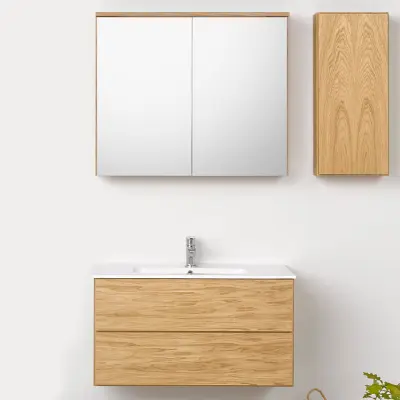 Möbelpaket Westerbergs Afton 800 med Spegelskåp Ek