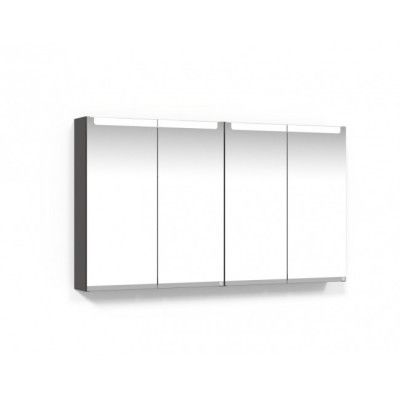 Macro Design Soul Spegelskåp 1200 Grå Infälld LED