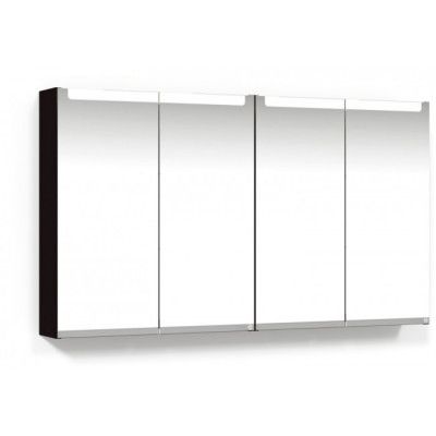 Macro Design Soul Spegelskåp 1200 Svart Infälld LED