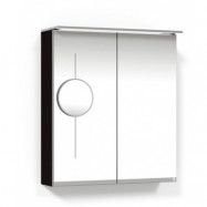 Macro Design Soul Spegelskåp 600 Svart Belysningsram och Sminkspegel