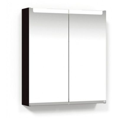 Macro Design Soul Spegelskåp 600 Svart Infälld LED