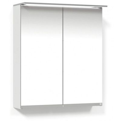 Macro Design Lagan Spegelskåp 800 Grå Belysningsram