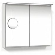 Macro Design Soul Spegelskåp 800 Vit Belysningsram och Sminkspegel