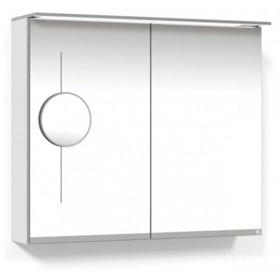 Macro Design Soul Spegelskåp 800 Vit Belysningsram och Sminkspegel