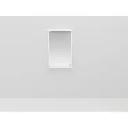 SPEGELSKÅP ALVA 420 VIT MATT 1182 | Beijerbygg Byggmaterial