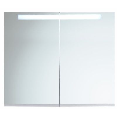 Spegelskåp Arredo Plaza Slim 75 med Belysning