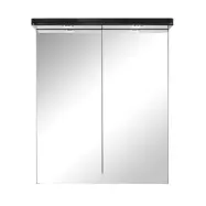 Spegelskåp Arredo Spirit Svart