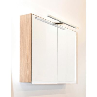 Spegelskåp Ballingslöv 600 TM Vitmålad