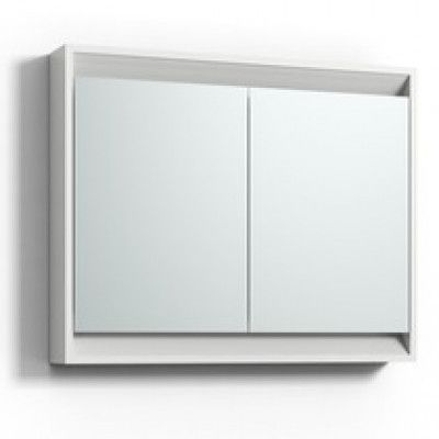 SPEGELSKÅP DK VIT 80