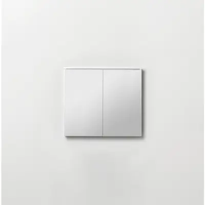 SPEGELSKÅP EDGE 800 VIT | Beijerbygg Byggmaterial