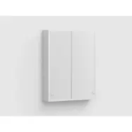 SPEGELSKÅP INTRO I:ET VIT MATT 2HYLL SKJUTDÖRR 55X70X12,5CM | Beijerbygg Byggmaterial