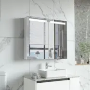 Spegelskåp - Luxe | LED belysning | Mjukstängande dörrar | 80 cm