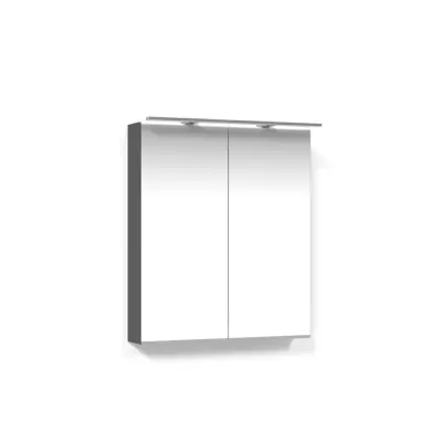 Spegelskåp Macro Design 600 Rampbelysning LED