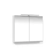 Spegelskåp Macro Design 800 Vit T-belysning LED