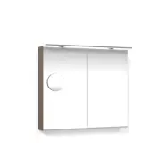 Spegelskåp Macro Design Crown med Rampbelysning LED