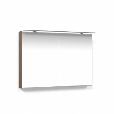 Spegelskåp Macro Design Crown med Rampbelysning LED