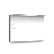 Spegelskåp Macro Design Crown med Rampbelysning LED