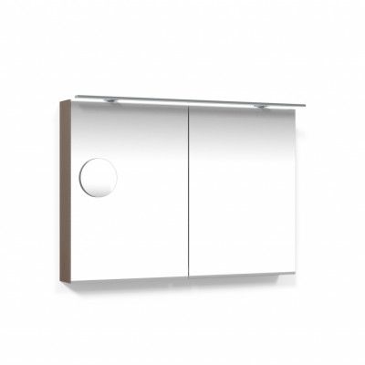 Spegelskåp Macro Design Crown med Rampbelysning LED