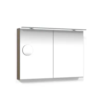 Spegelskåp Macro Design Crown med Rampbelysning LED